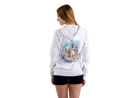 Fluffy Overlords Zip Hoodie