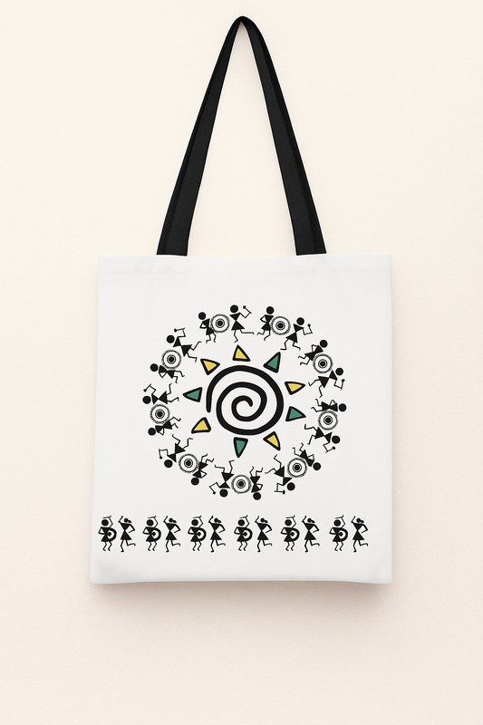 Dance of Tradition Totebag Zipper