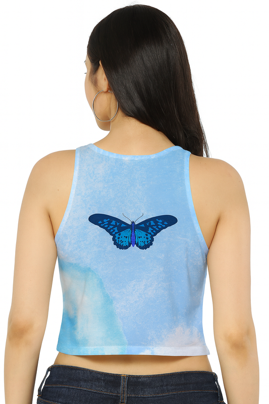 Blue Horizon Crop Tank
