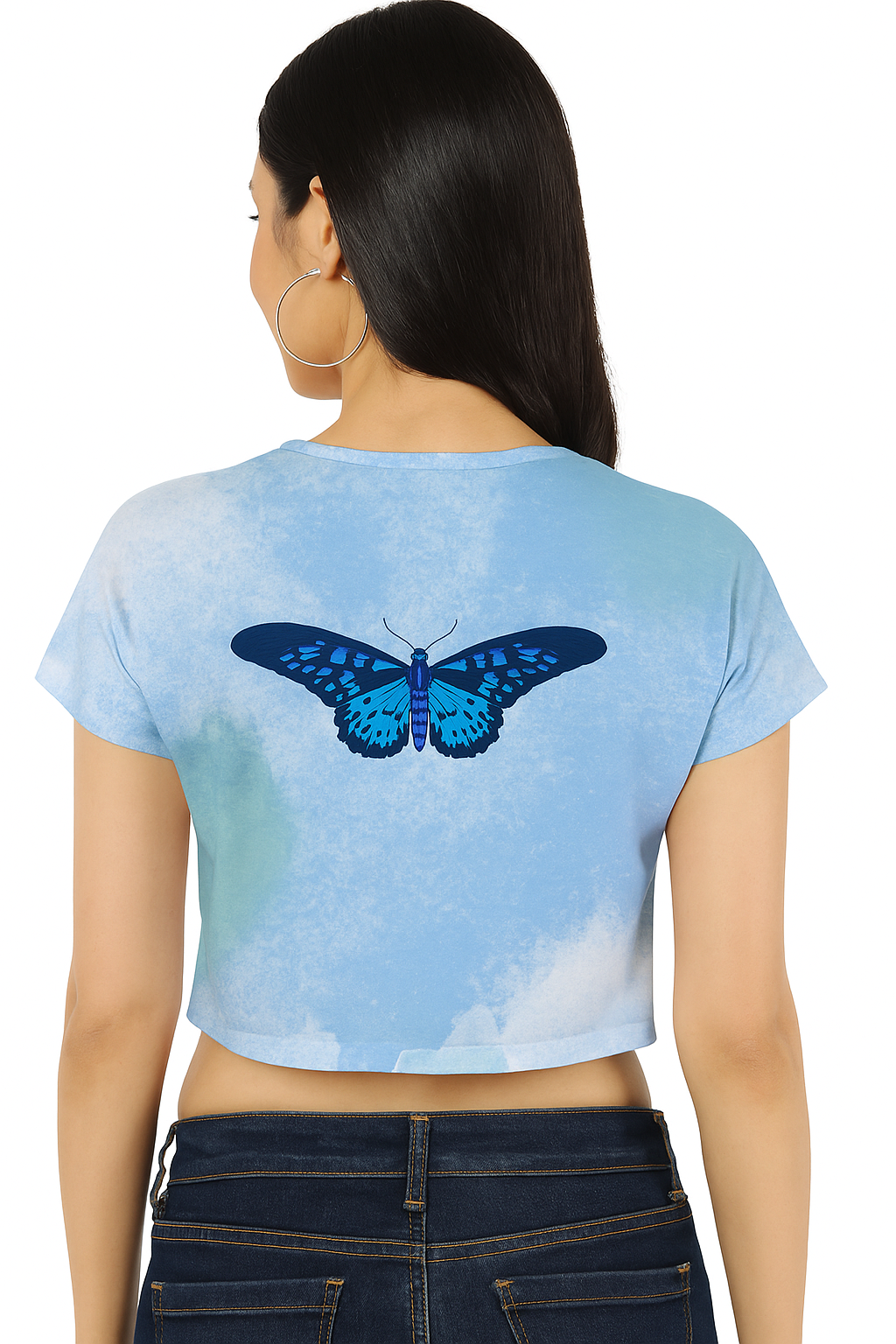Blue Horizon Crop Top