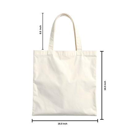 Yin Yang Canvas Tote Bag
