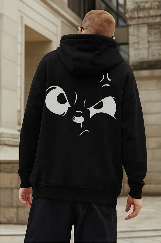Fierce Mood Unisex Hoodie - Black