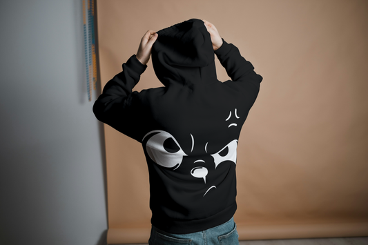 Fierce Mood Unisex Hoodie - Black
