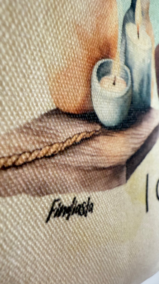 Zen Cat Canvas Tote Bag