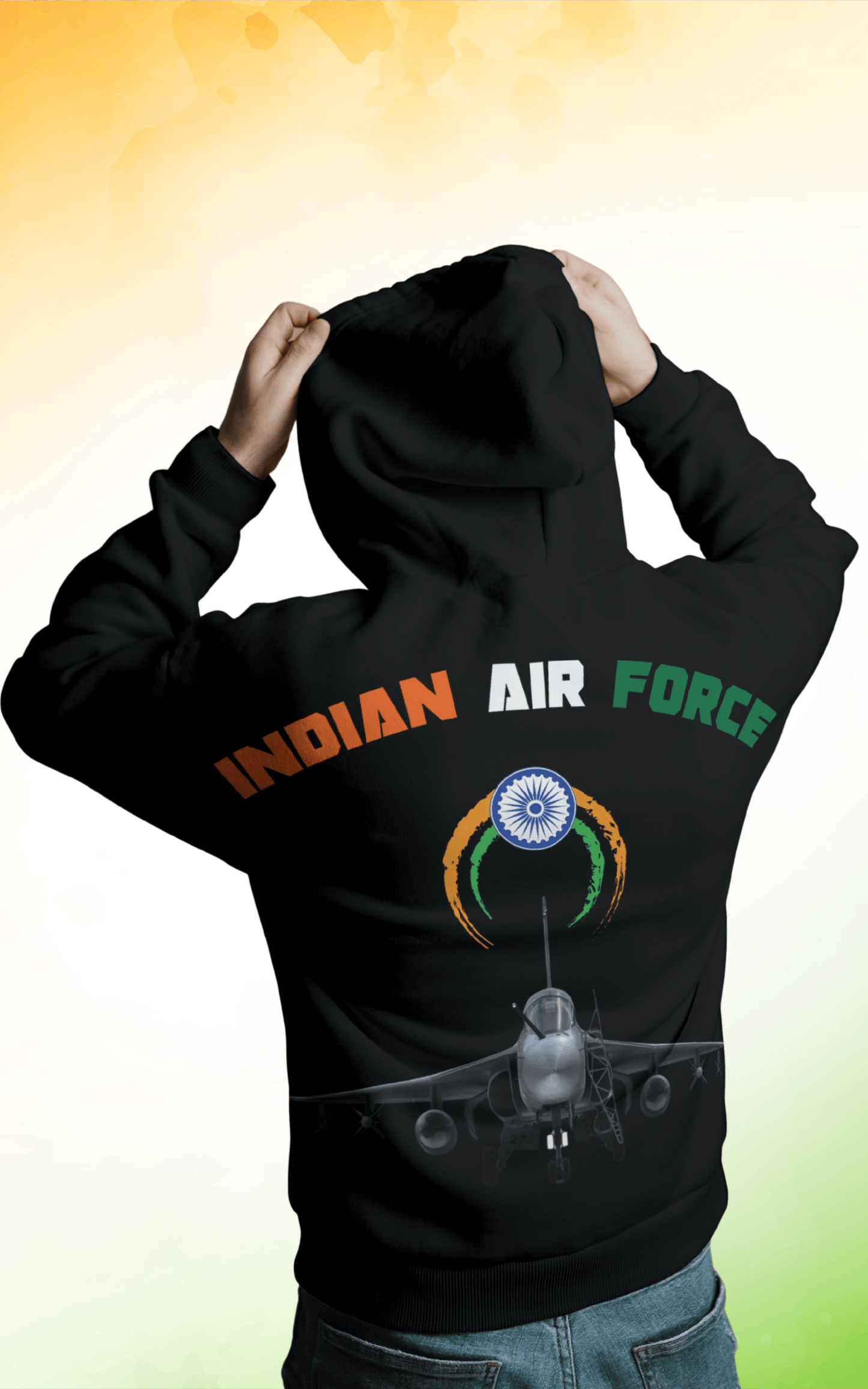 🇮🇳 Pride of the Skies Zip Hoodie