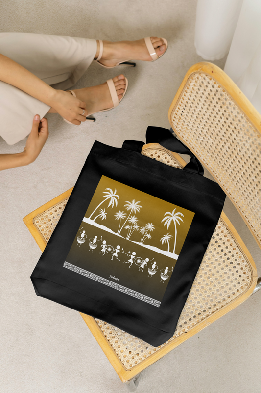 Tropical Rhythm Utility Tote Bag