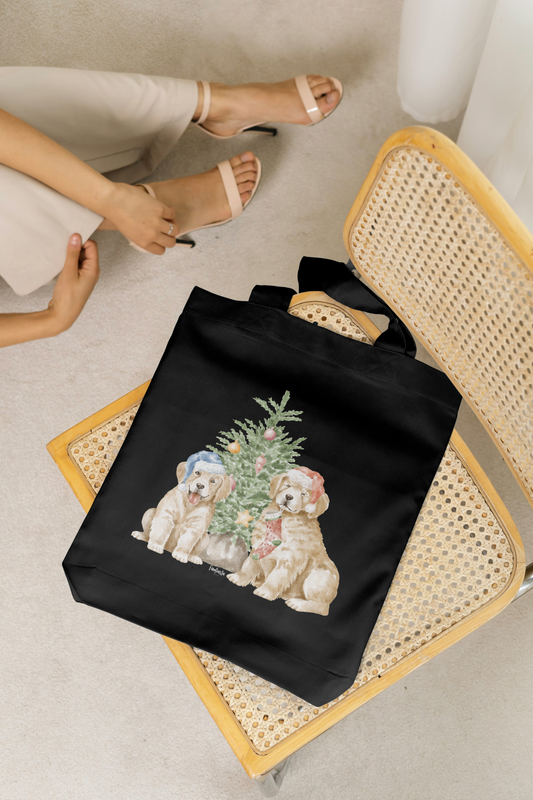 Merry Paws Utility Tote Bag