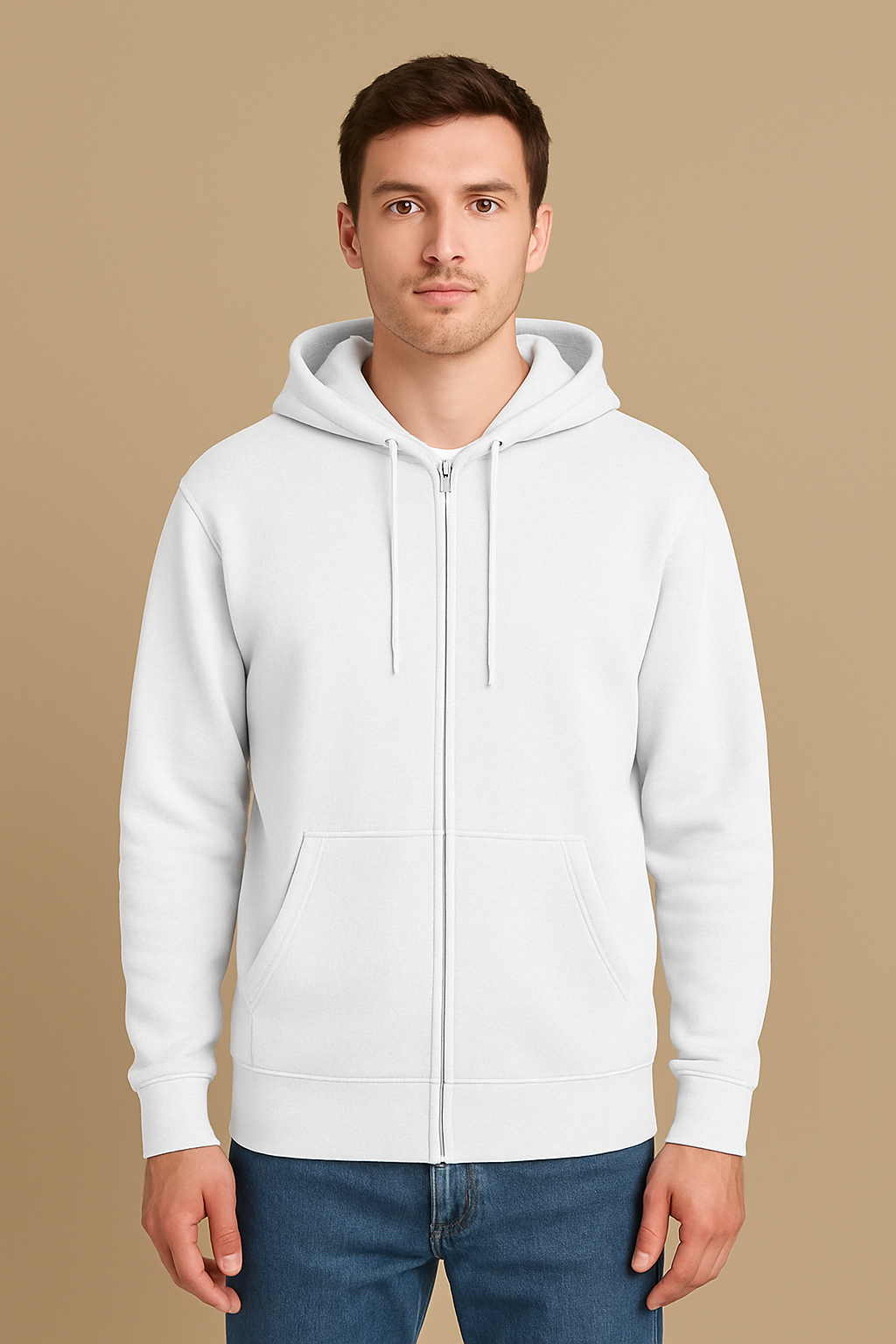 Balanced Cat Zip Hoodie