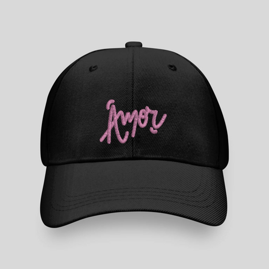 Amor Embroidered Cap