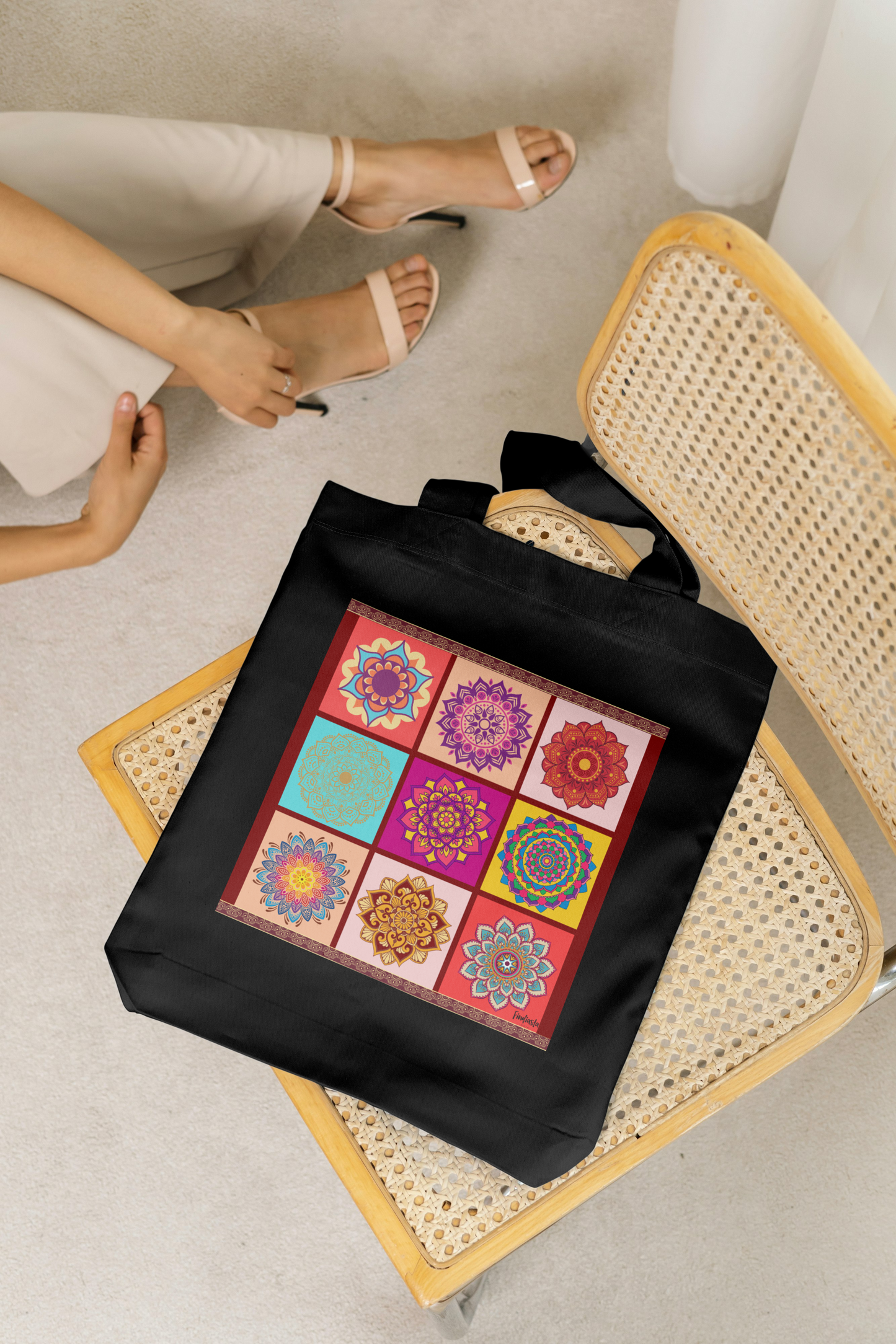 Mandala Majesty Tote Bag