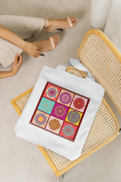 Mandala Majesty Utility Tote Bag
