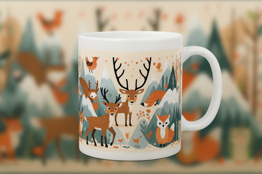 Nordic Nature Mug - White